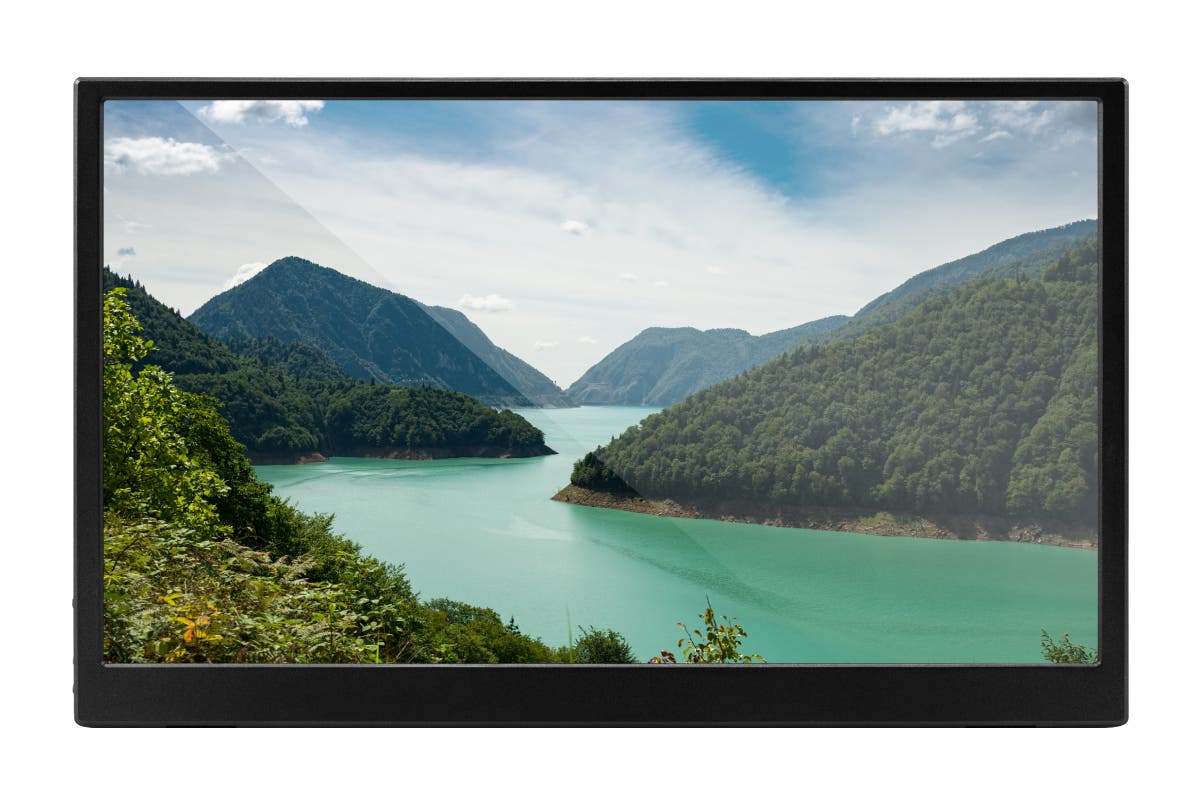 Kogan 15.6" Full HD IPS Portable Monitor with Leather Case | SuperSaverAU