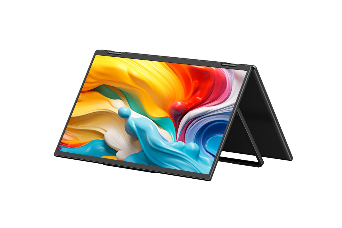 Kogan XPRESSO 15.6 Full HD Stackable Dual Screen USB-C Portable Monitor - 1920 x 1080 - SuperSaverAU - view 6