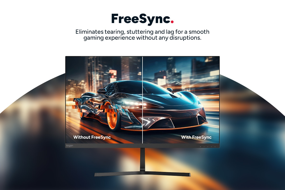 Kogan 24" Full HD 100Hz Frameless FreeSync Monitor (1920 x 1080)