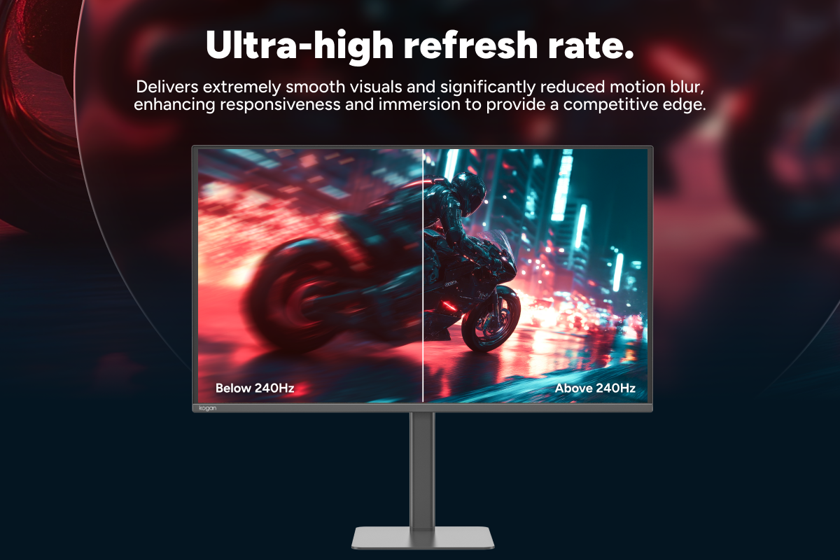Kogan Omega 32" 4K UHD QD-OLED 240Hz 0.03ms USB-C Gaming Monitor (3840 x 2160)