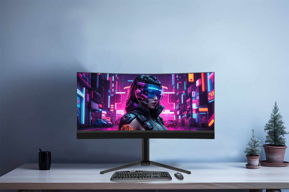 Kogan Infinity 34" Curved Ultrawide Mini-LED WQHD 180Hz USB-C Gaming Monitor - SuperSaverAU - view 12