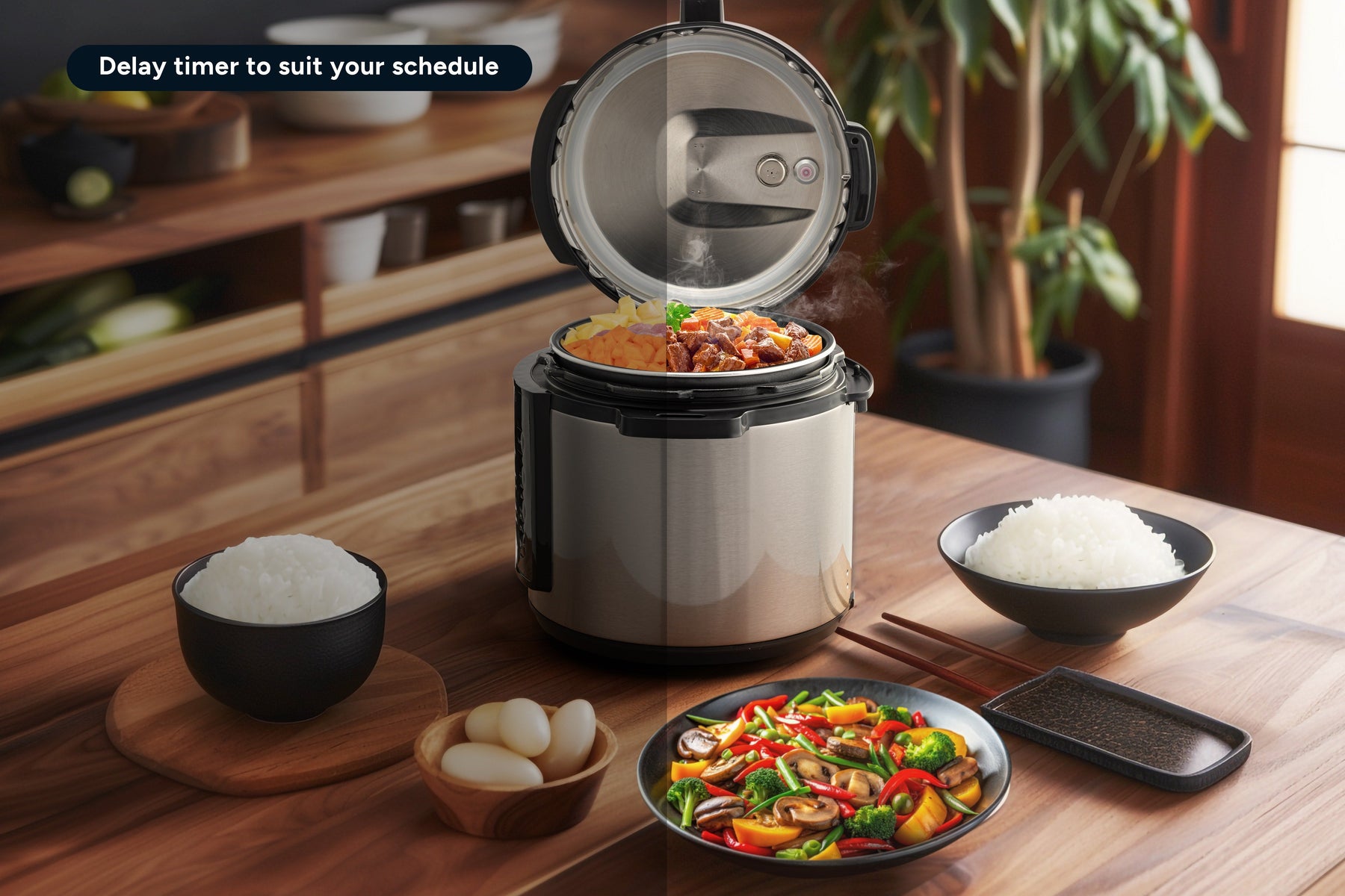 Kogan 6L 10-in-1 Multi Cooker - SuperSaverAU - view 5