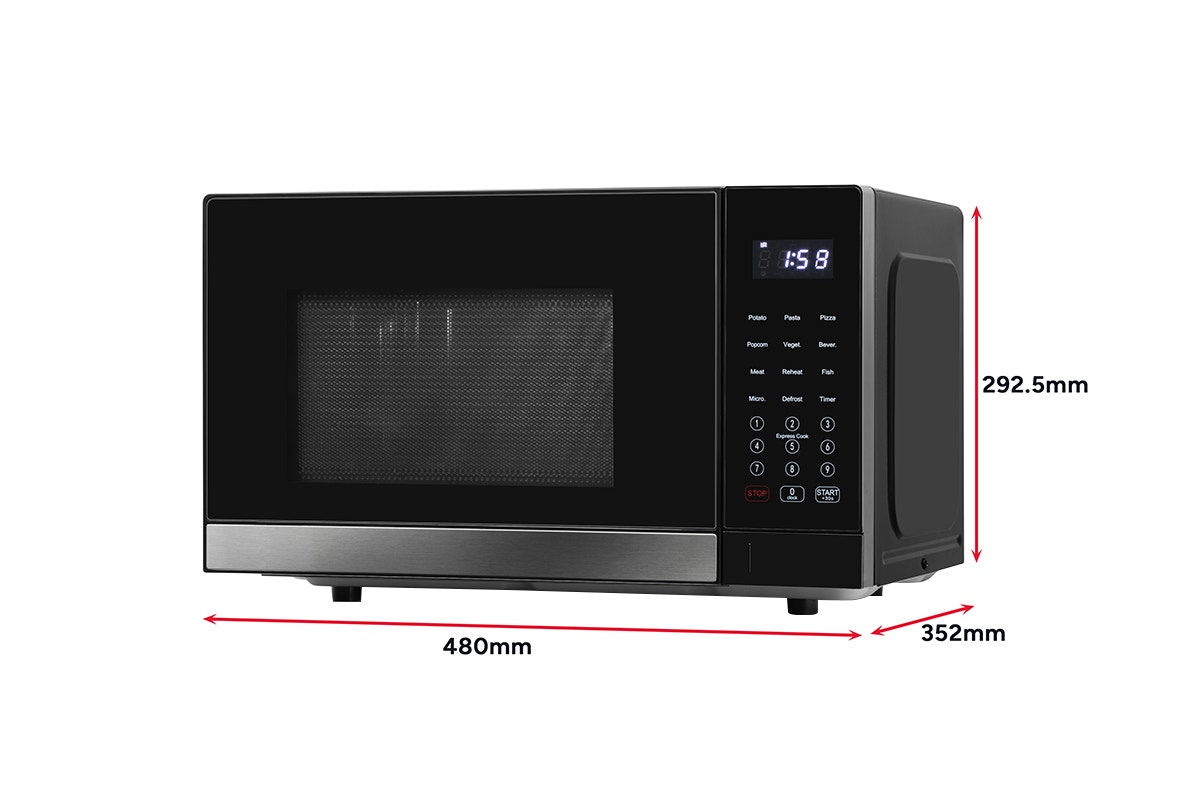 Kogan 25L Inverter Microwave Oven - 900W, 8 Auto Menus, LED Display - SuperSaverAU - view 10