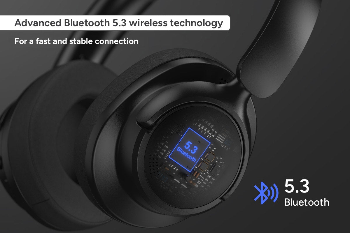 Kogan NC45 Noise-Cancelling Headphones (Black)
