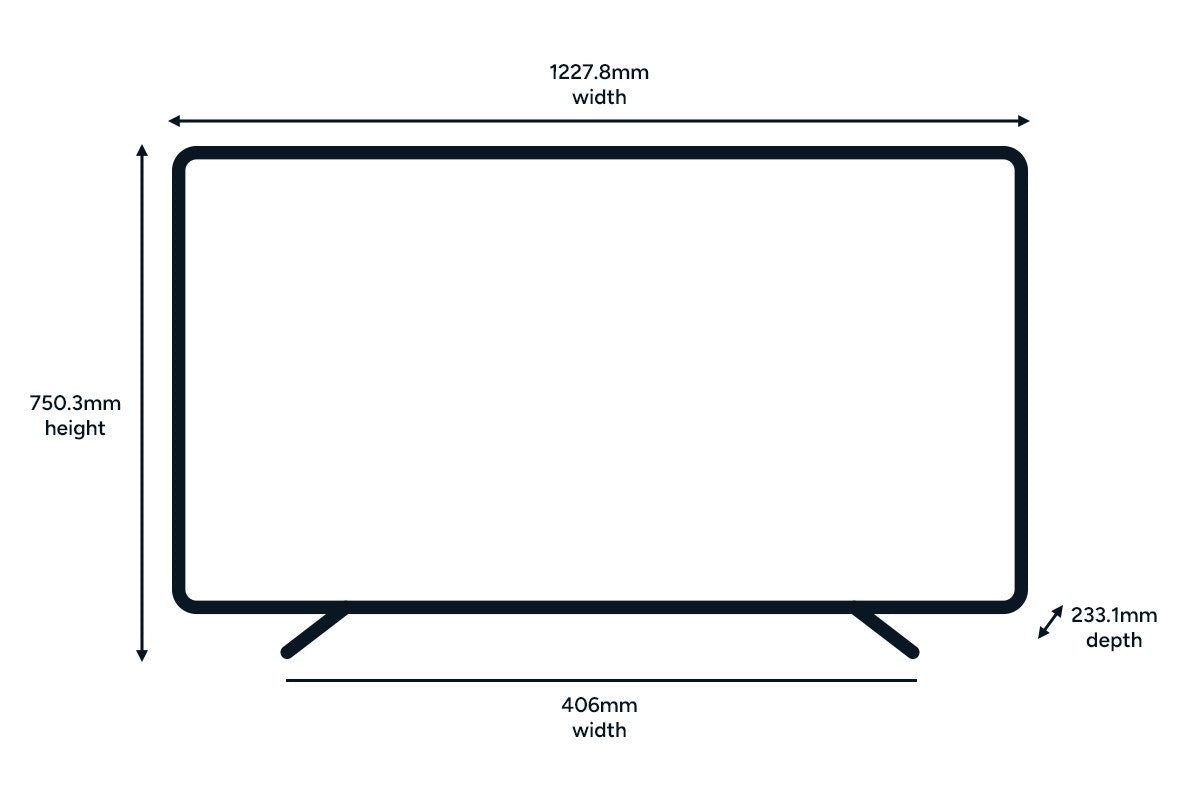 Kogan 55" OLED 4K 120Hz Smart AI Google TV - X98J