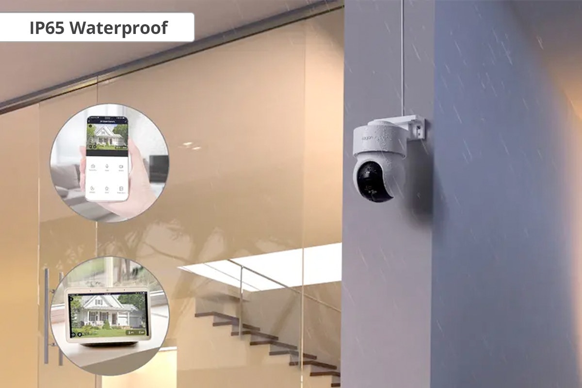 Kogan SmarterHome™ 5MP Outdoor Pan & Tilt Smart Security Camera with Spotlight - SuperSaverAU - view 7