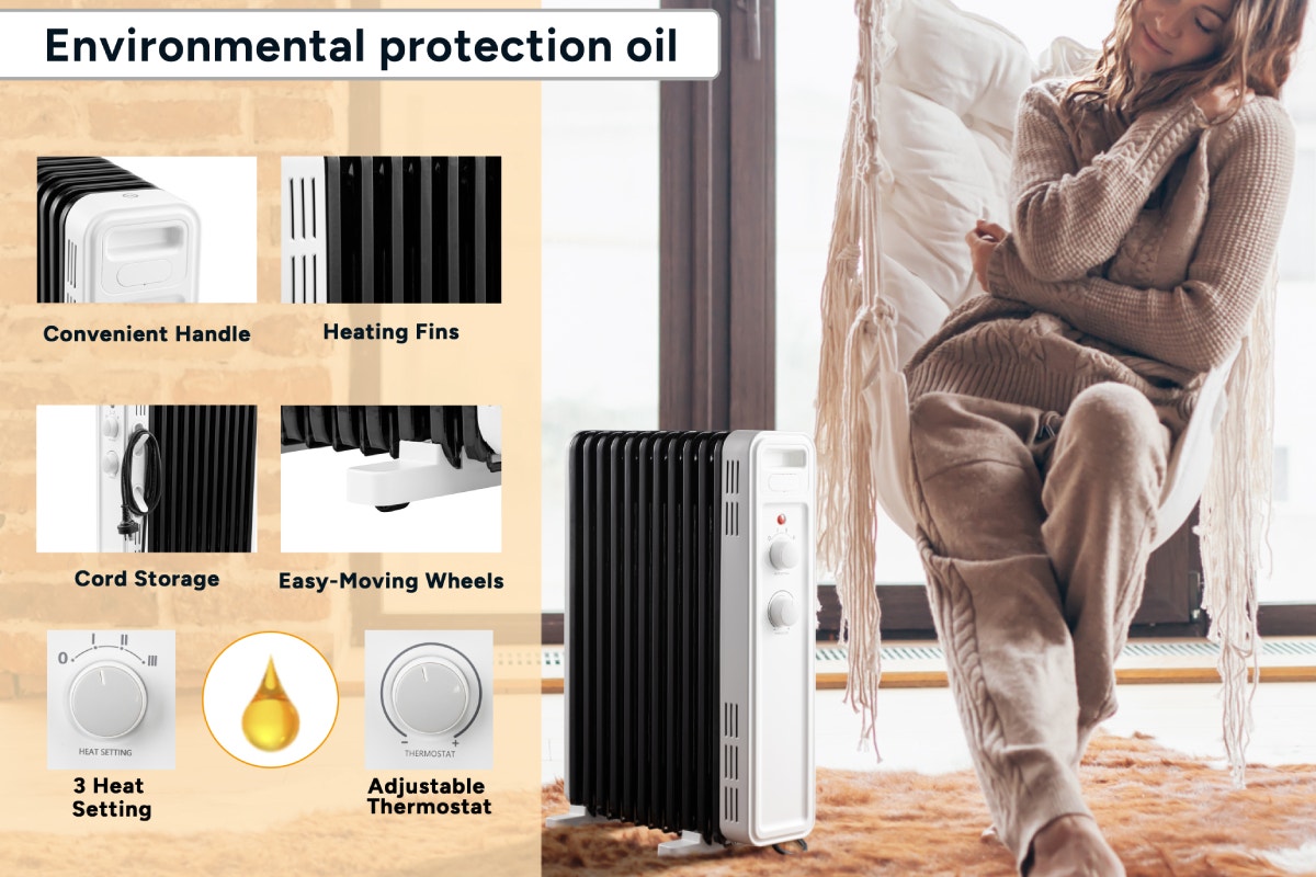 Kogan 2300W 11 Fin Oil Heater