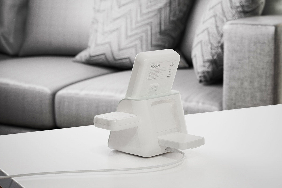 Kogan MagPulse 3-in-1 Wireless Charging Dock + 10000mAh MagSafe-Compatible Power Bank