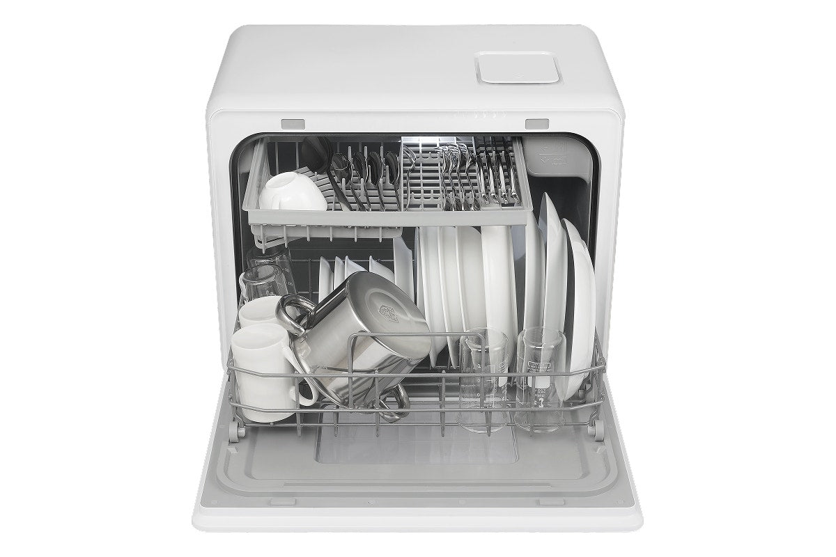 Kogan Portable Benchtop Dishwasher (4 Place, White)
