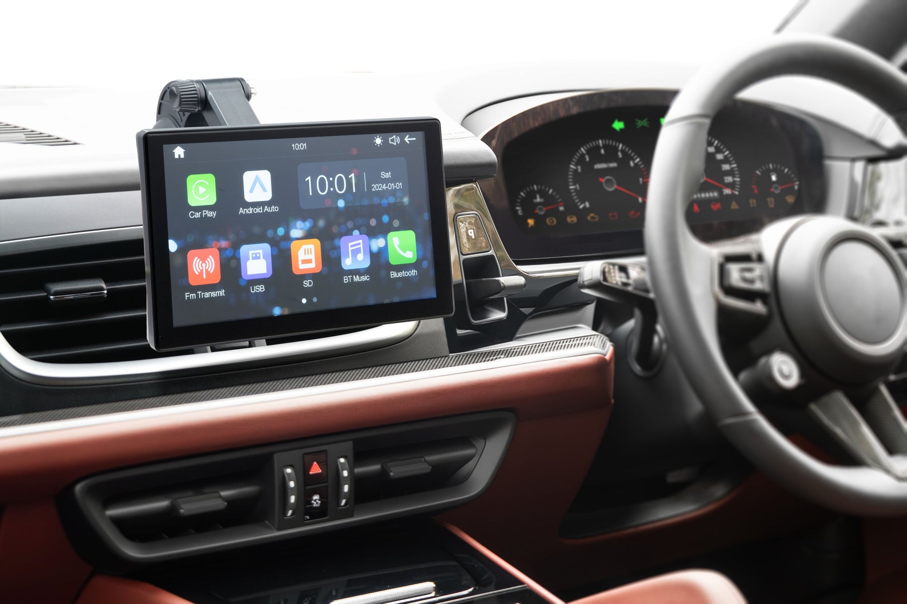 Kogan 9" Touchscreen Car Display with Apple CarPlay and Android Auto
