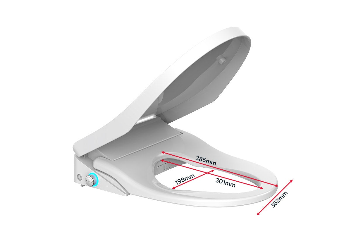 Kogan Auto-Open Ultra-Slim Wash & Dry Bidet