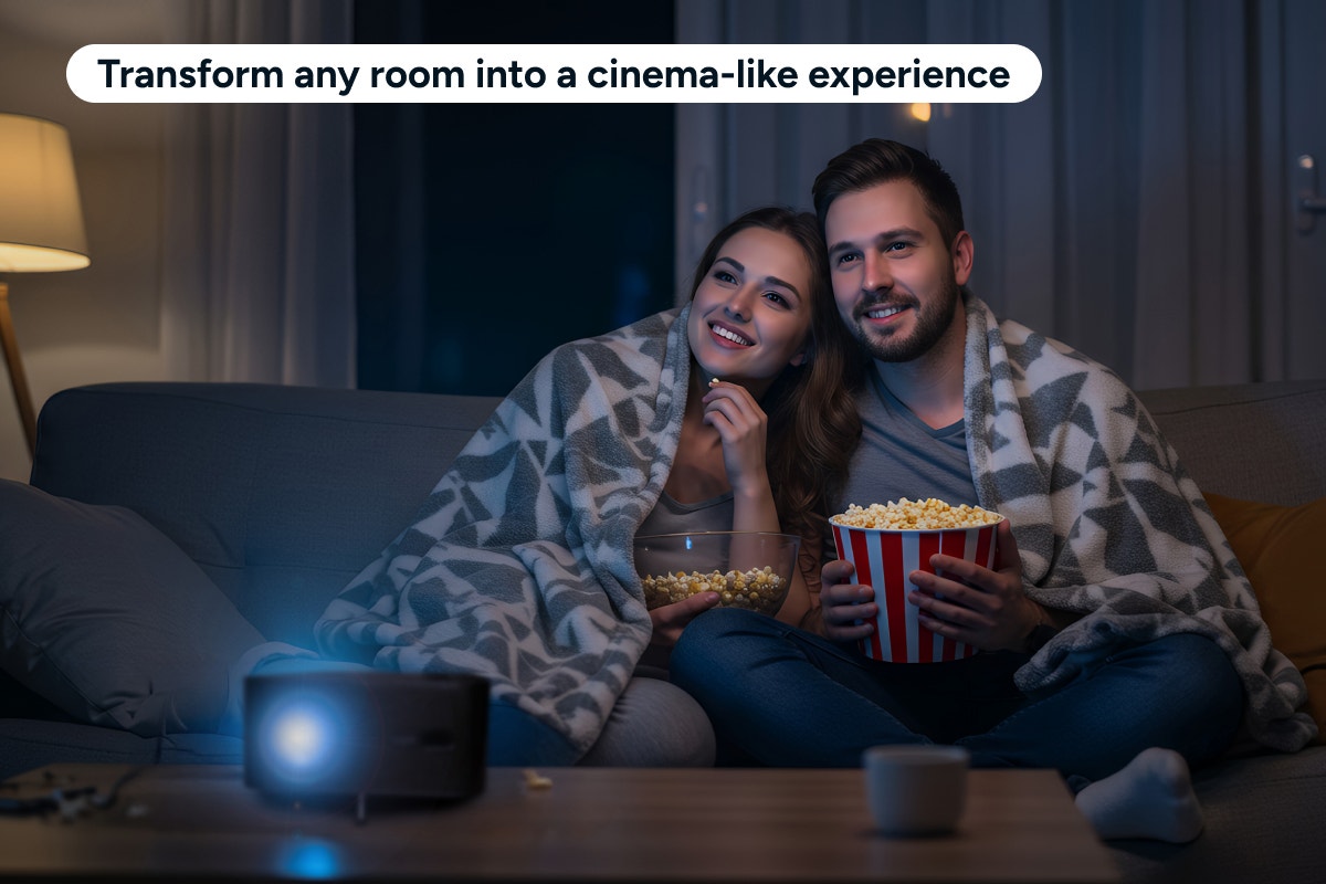 Kogan Smart AI Google TV Projector