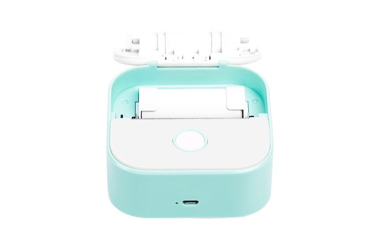 Kogan Mini Inkless Printer and Sticker Maker (Green)