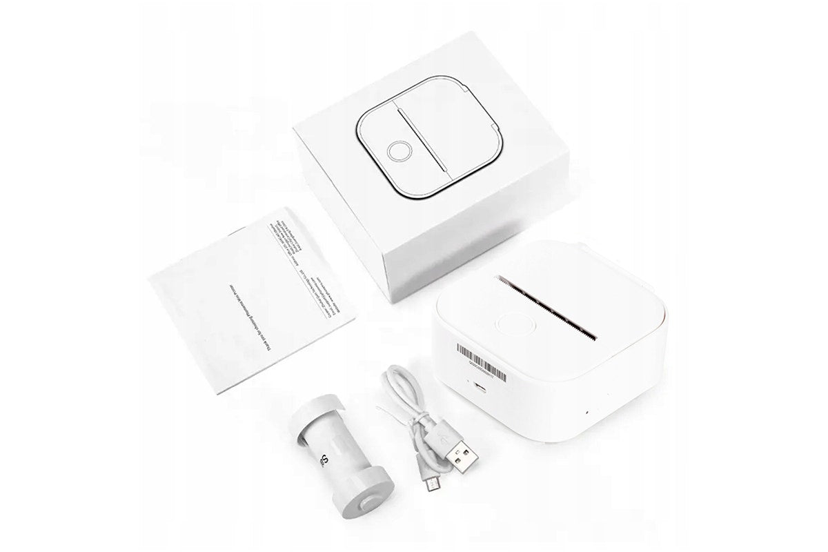Kogan Mini Inkless Printer and Sticker Maker - White - SuperSaverAU - view 5