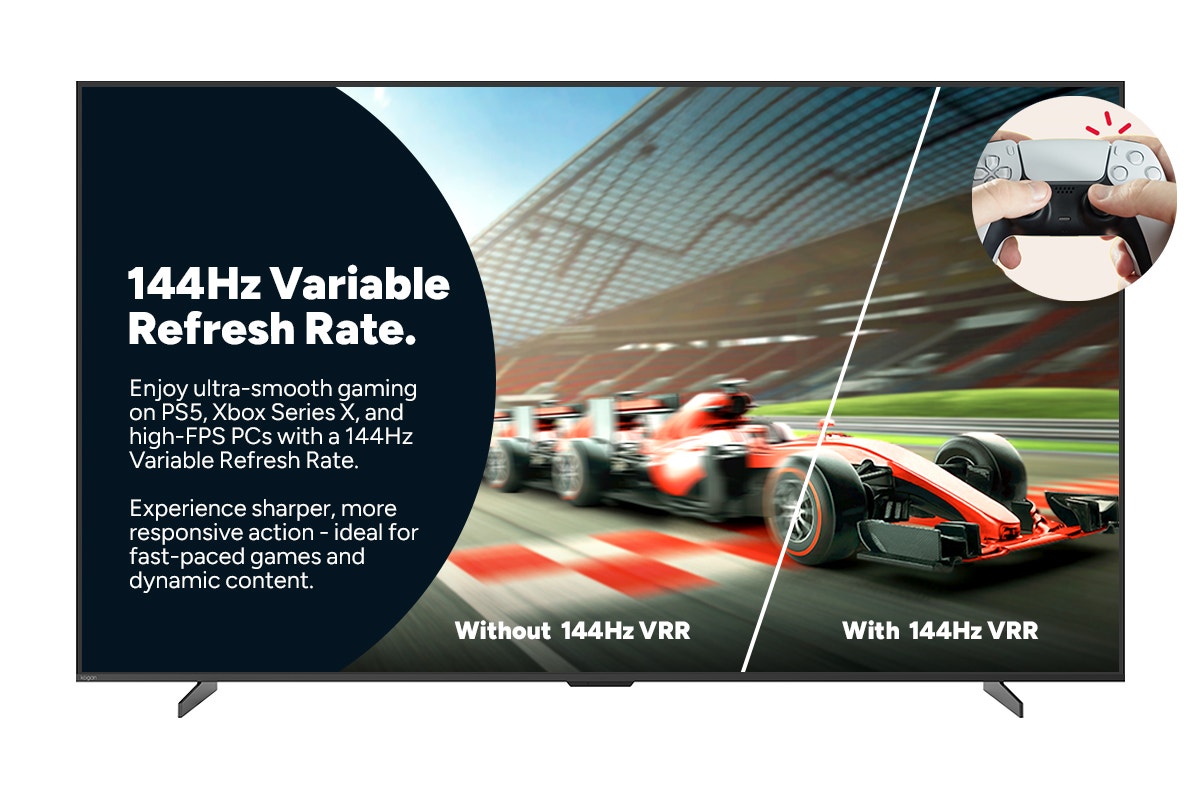 Kogan 100" Mini-LED QLED 4K 144Hz Smart AI Google TV - MQ9Z