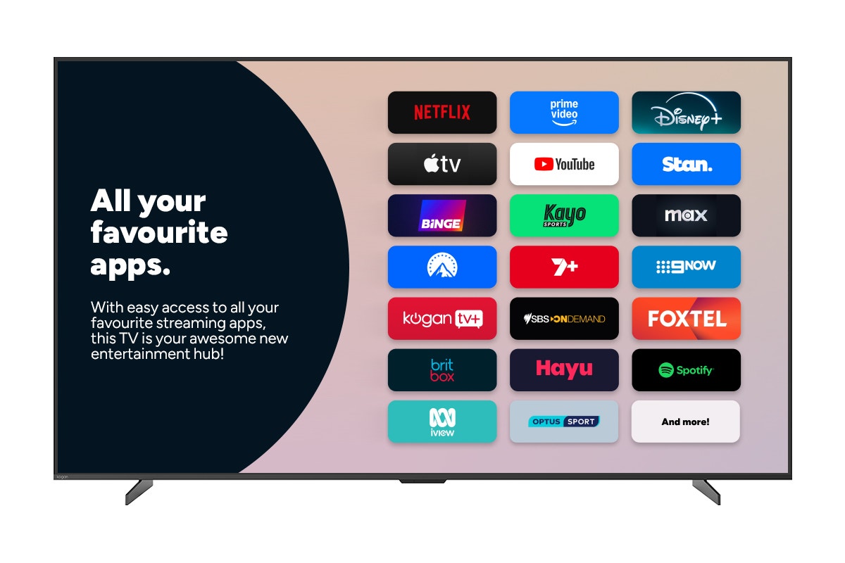 Kogan 100" Mini-LED QLED 4K 144Hz Smart AI Google TV - MQ9Z