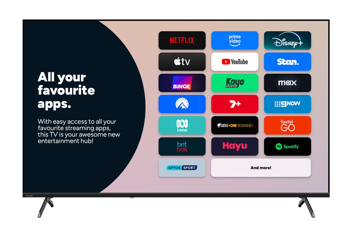 Kogan 50" QLED 4K Smart AI Google TV - Q97T