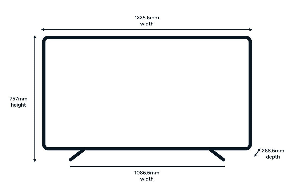 Kogan 55" Mini-LED QLED 4K 144Hz Smart AI Google TV - MQ9Z