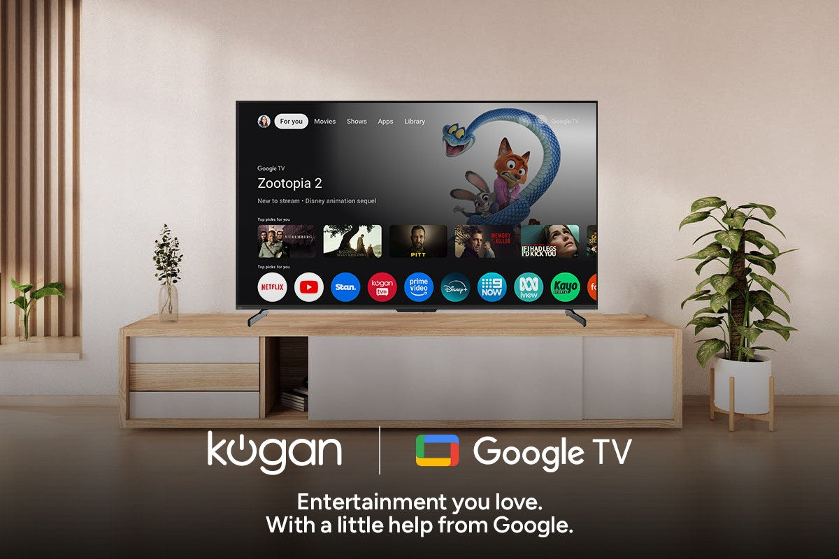Kogan 65" Mini-LED QLED 4K 144Hz Smart AI Google TV - MQ9Z