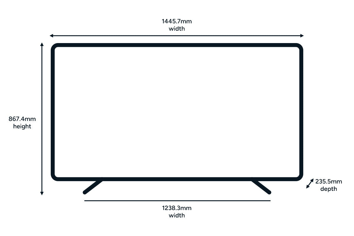 Kogan 65" QLED 4K 144Hz Smart AI Google TV - Q98G