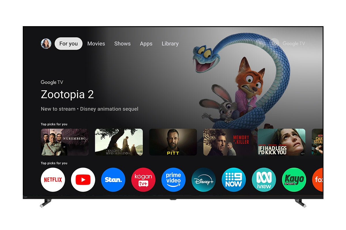 Kogan 65" QLED 4K 144Hz Smart AI Google TV - Q98G