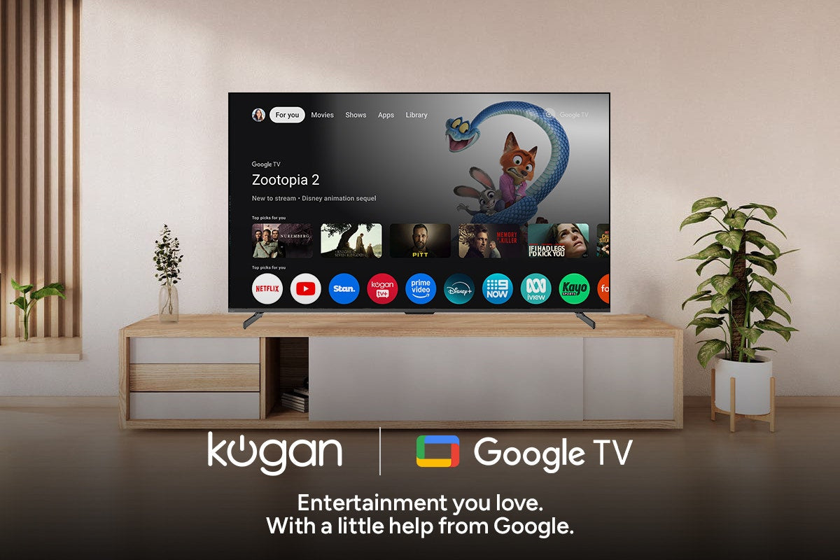 Kogan 75" Mini-LED QLED 4K 144Hz Smart AI Google TV - MQ9Z