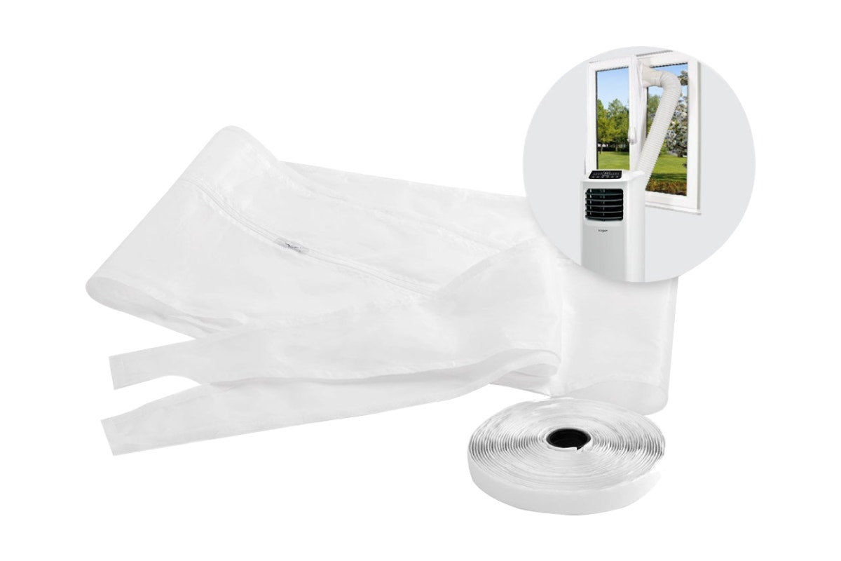 Portable Air Conditioner Outlets Seal for Hinged Windows