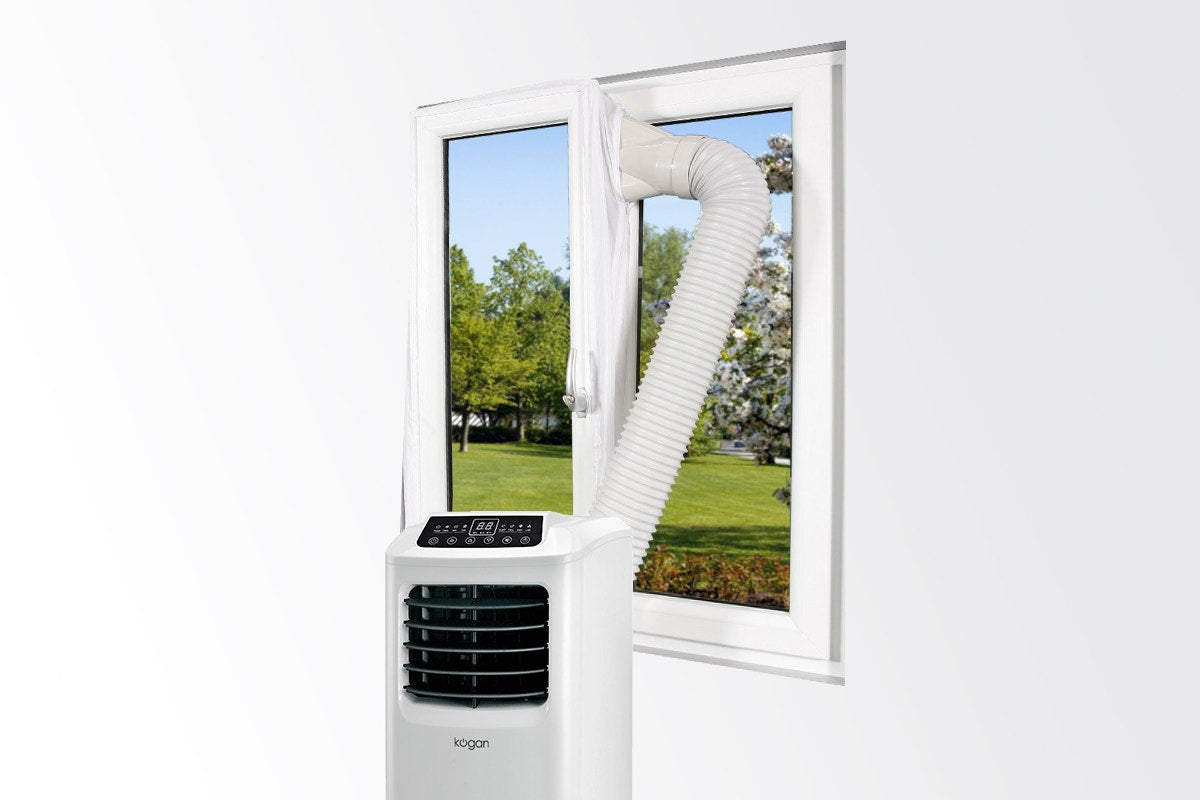 Portable Air Conditioner Outlets Seal for Hinged Windows
