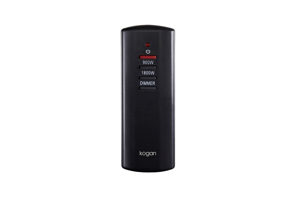 Kogan SmarterHome™ 1800W Portable Electric Fireplace Heater