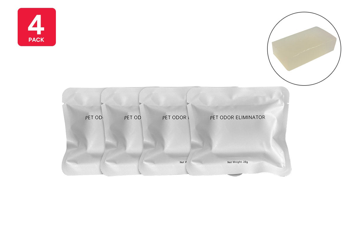 Kogan SmarterHome™ Automatic Self-Cleaning Smart Cat Litter Box Deodoriser (4 Pack)