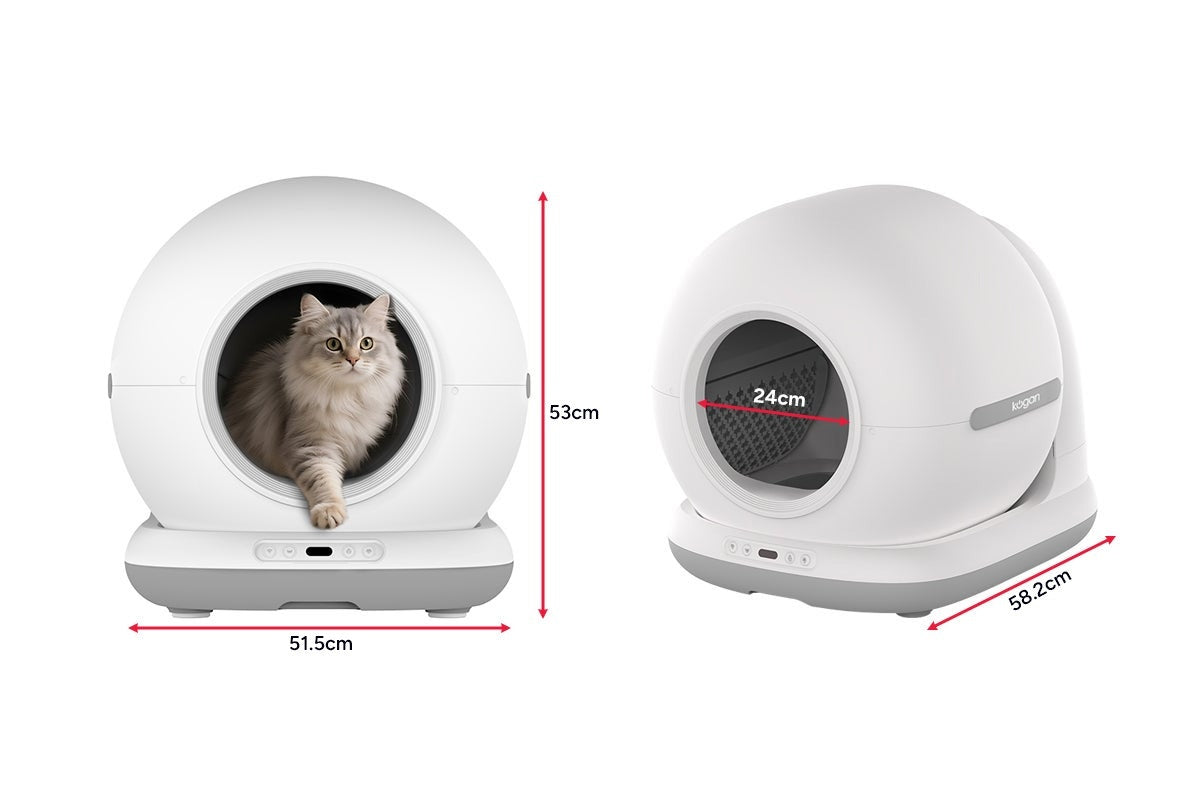 Kogan SmarterHome™ Automatic Self-Cleaning Smart Cat Litter Box