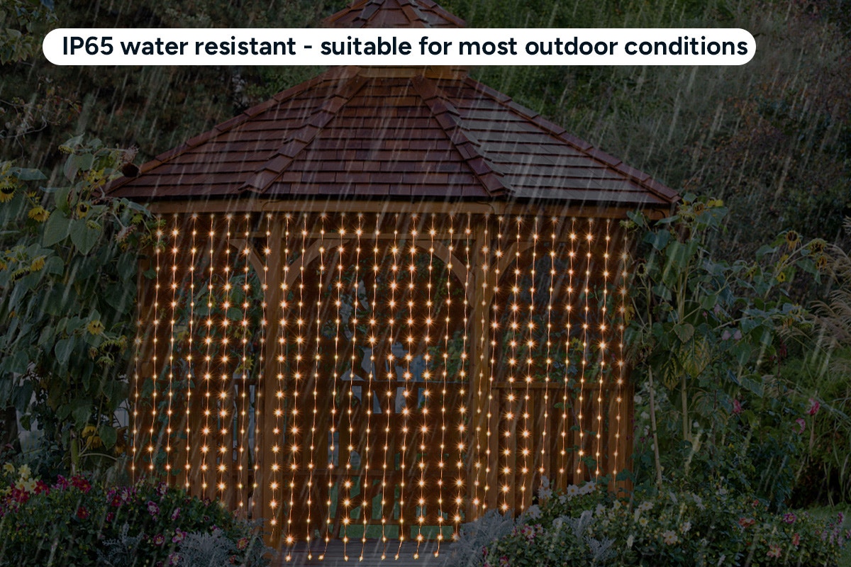 Kogan SmarterHome™ 540 LED RGBIC Curtain Light