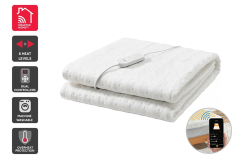 Kogan SmarterHome™ Electric Fitted Blanket (Queen)