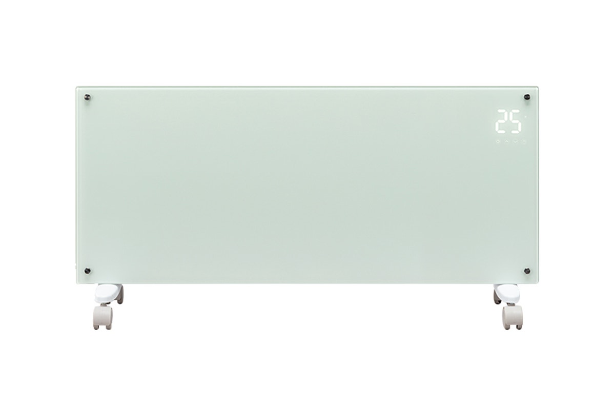 Kogan SmarterHome™ 2400W Premium Glass Panel Heater (White)