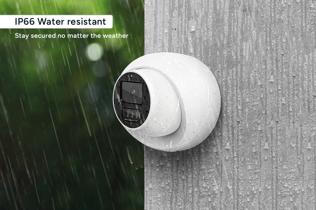 Kogan SmarterHome 8 Channel NVR AI Security Camera System with 4 x 8MP Cameras (4TB, PoE)