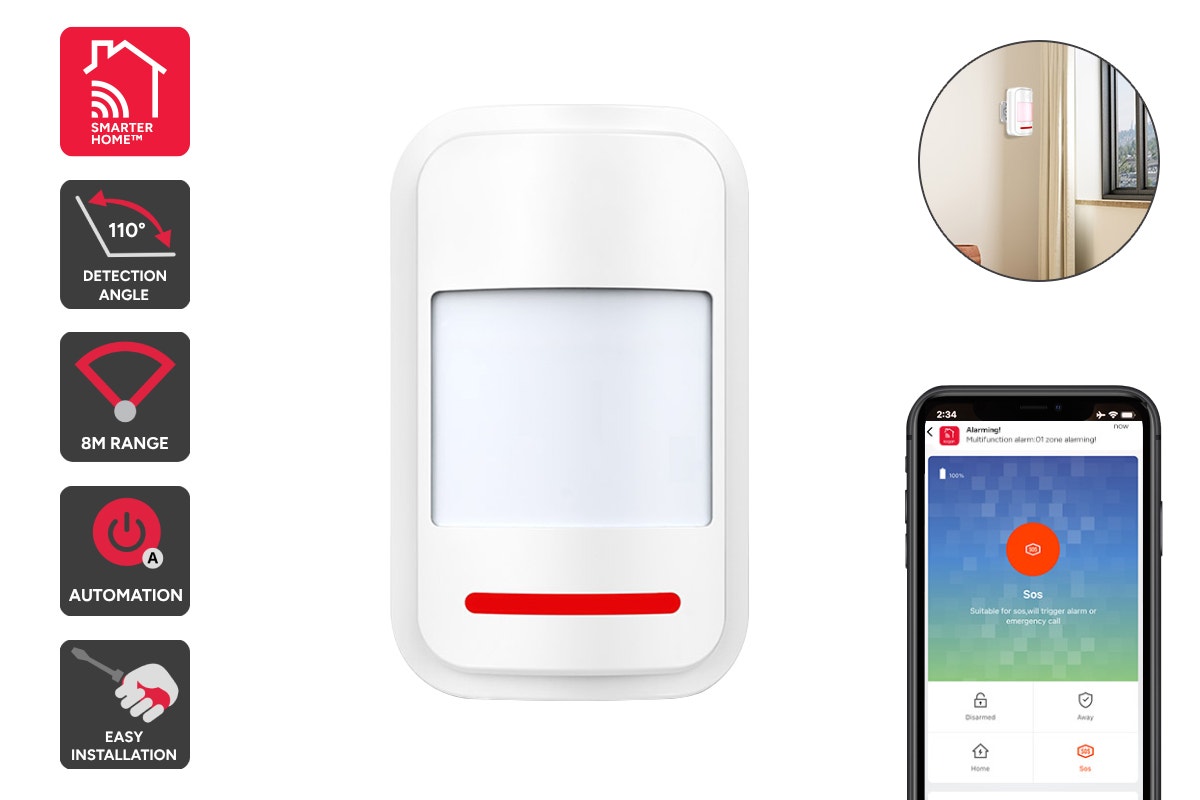Kogan SmarterHome™ Security Alarm System PIR Sensor