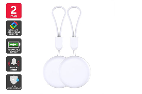Kogan Smart Tag Tracker for Google's Find My Device (2 Pack)