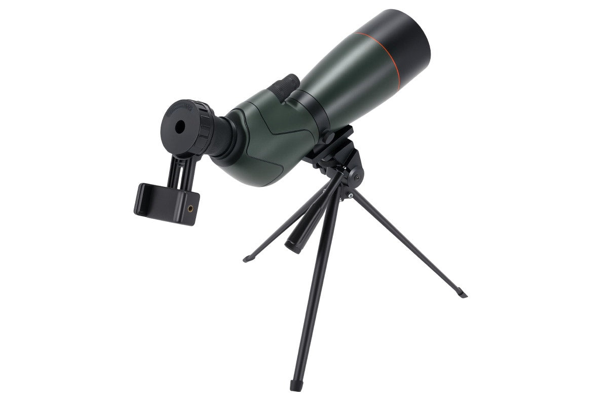 Kogan 25-75x70 Spotting Scope with Tripod and Phone Adapter Set