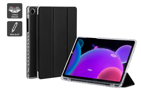 Kogan Galaxy Tab A9 Plus Protective Folio Case (Black)