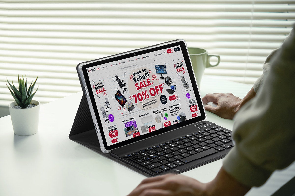Kogan Explore Tab 3 Plus 11" Keyboard Case (Black)