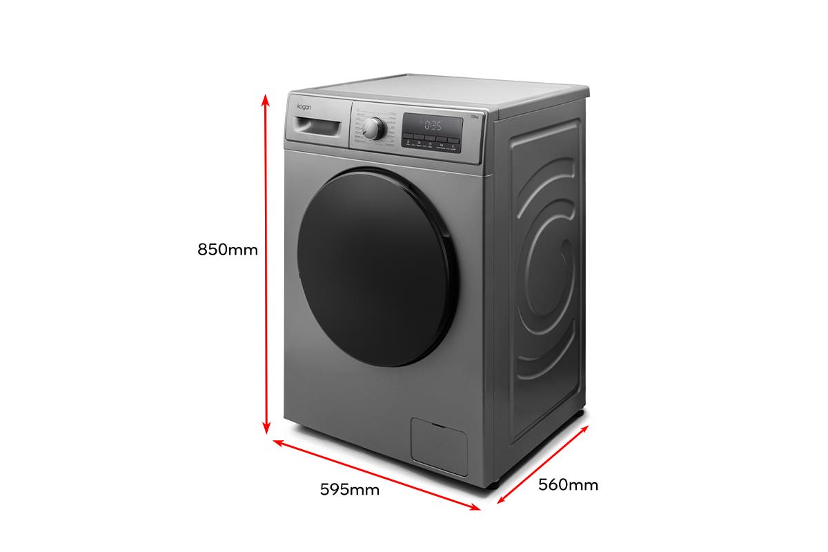 Kogan 7.5kg Front Load BLDC Inverter Washing Machine (Graphite)