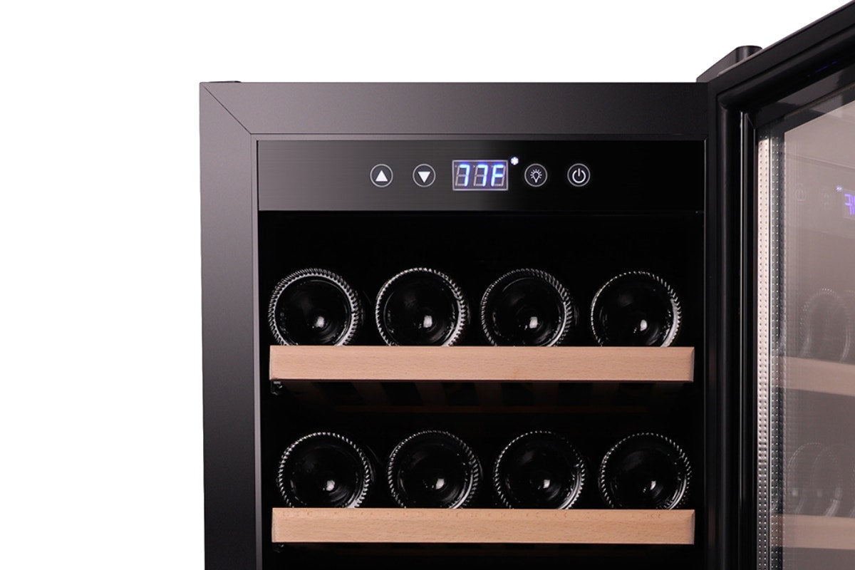 Kogan 38 Bottle Dual Zone Wine Fridge - SuperSaverAU - view 3