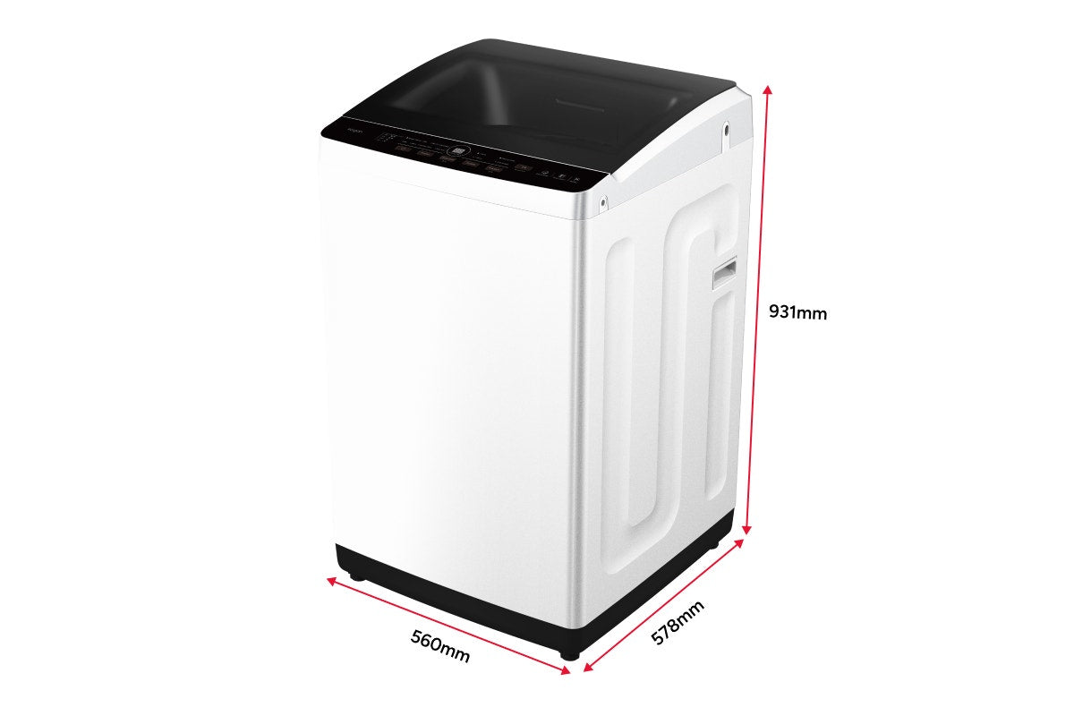 Kogan 8kg Top Load Washing Machine (White)