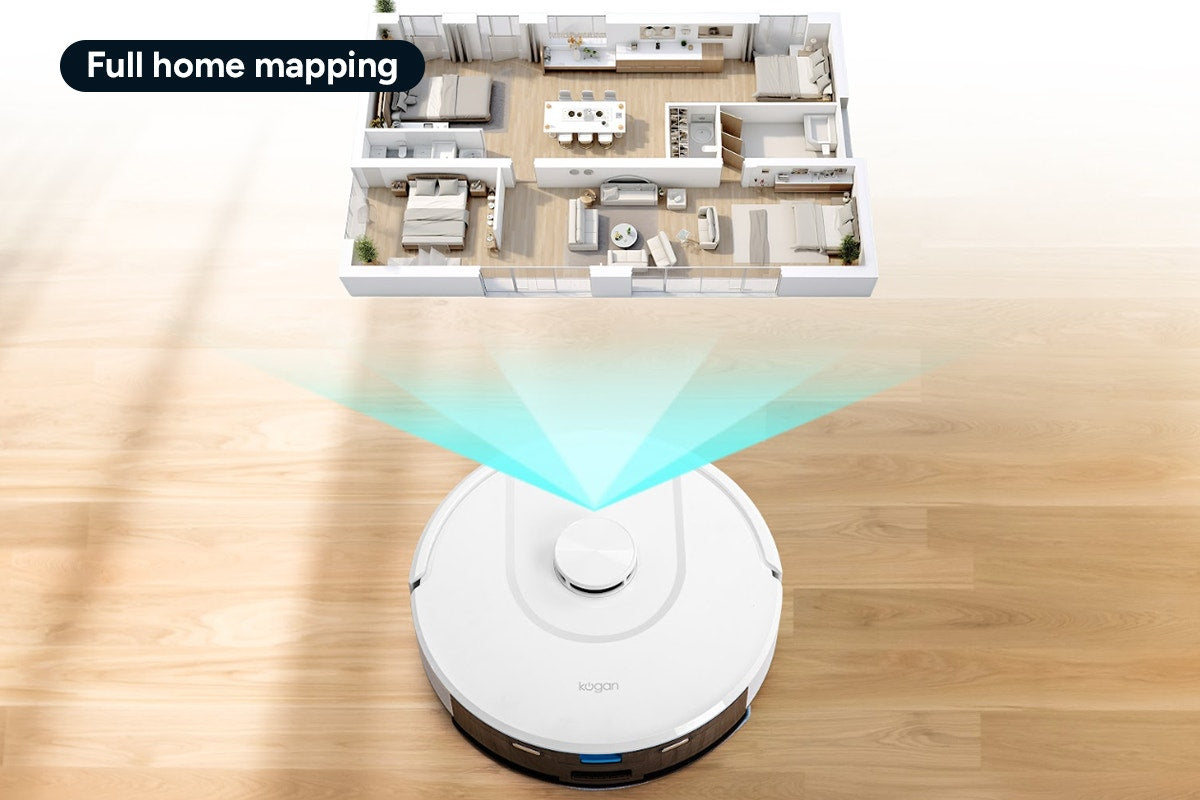 Kogan SmarterHome™ LX16 Pro Robot Vacuum Cleaner and Mop