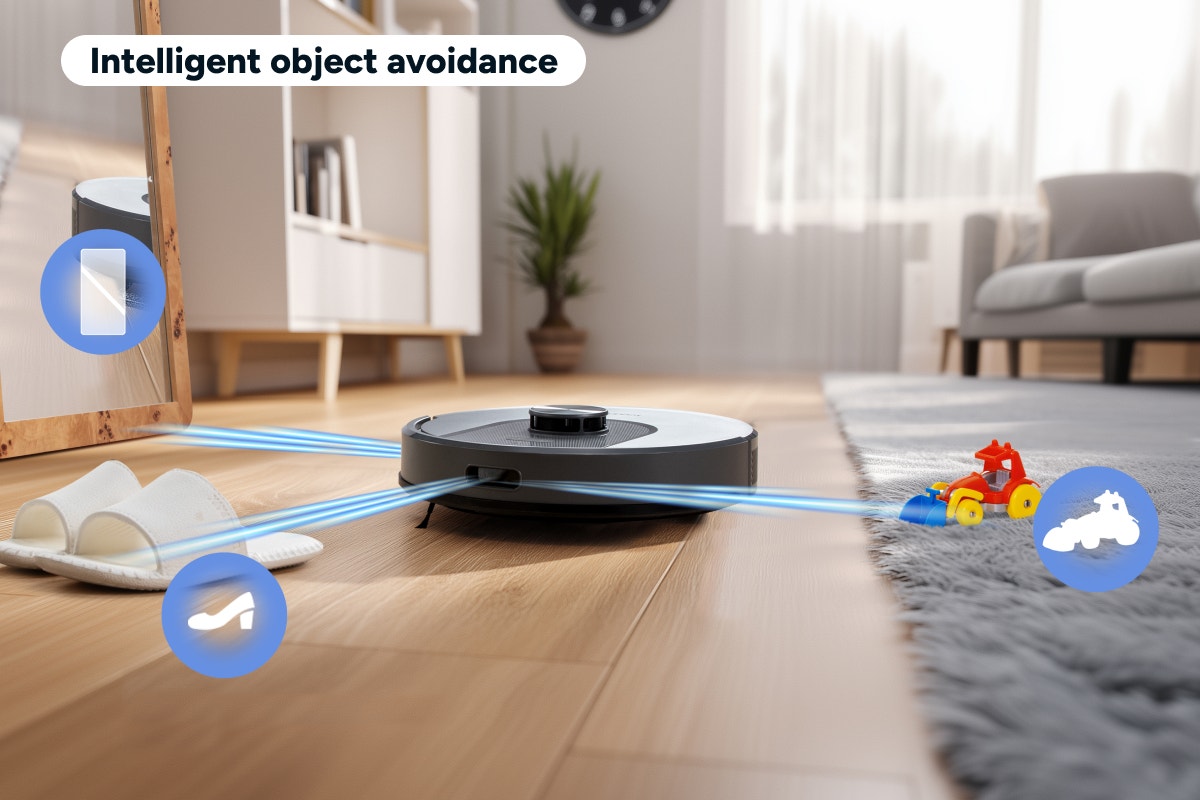 Kogan SmarterHome™ LX16 Pro Robot Vacuum Cleaner and Mop with Auto-Empty Dock (Graphite)
