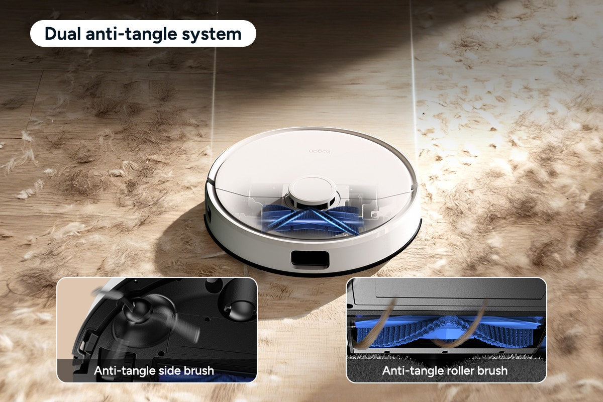 Kogan SmarterHome™ LX20 Pro Robot Vacuum and Mop with Self-Cleaning and Drying