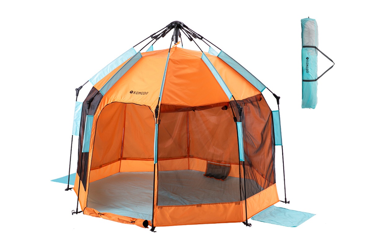 Komodo 4 Person Pop Up Beach Tent