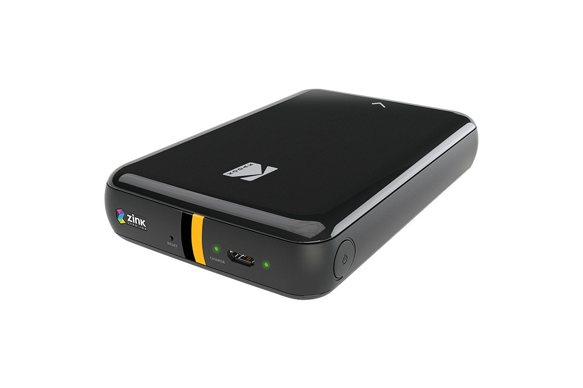 Kodak Step Instant Mobile Photo Printer and Photo Paper (Black, 50 Sheets)