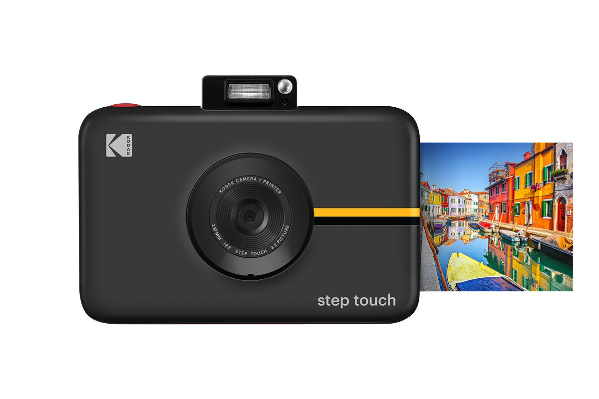 Kodak Step Instant Print Touch Digital Camera and Photo Paper (Black, 10 Sheets)