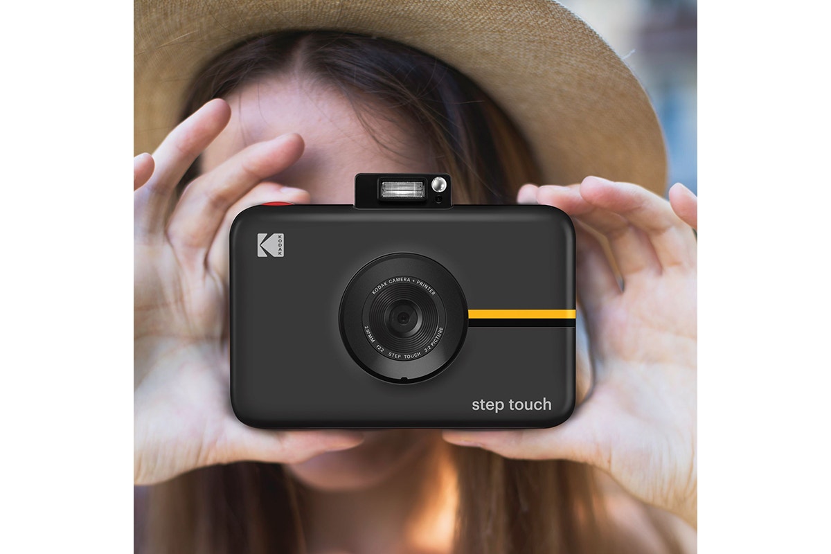 Kodak Step Instant Print Touch Digital Camera and Photo Paper (Black, 10 Sheets)